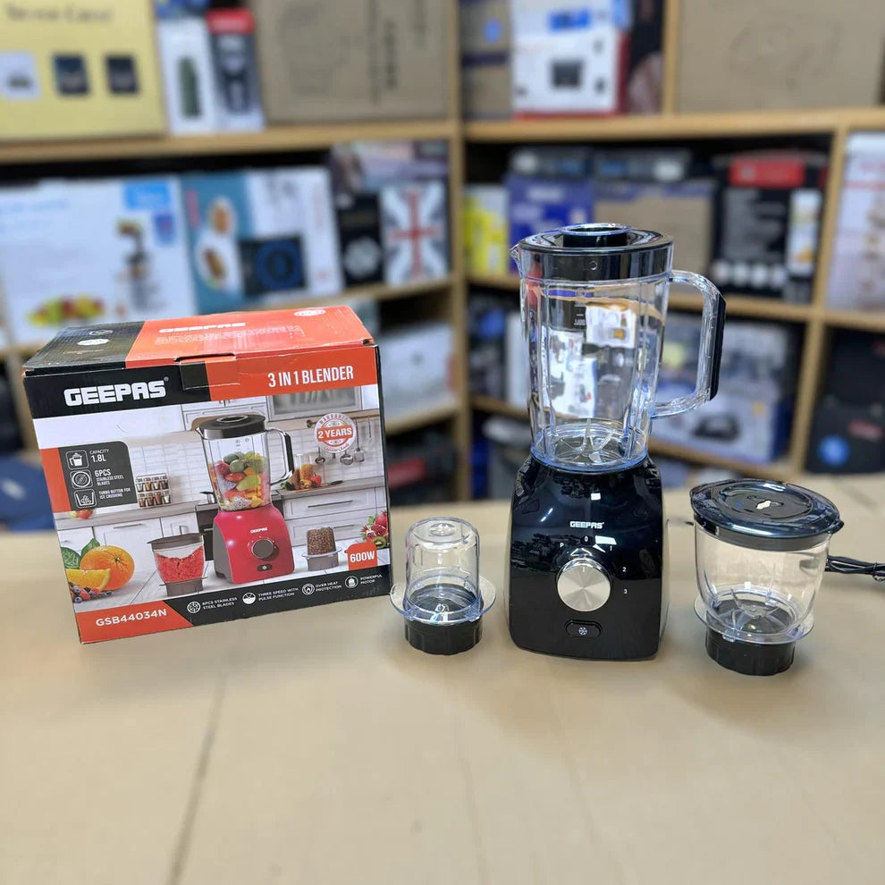 Geepas 3-in-1 Blender GSB44034N