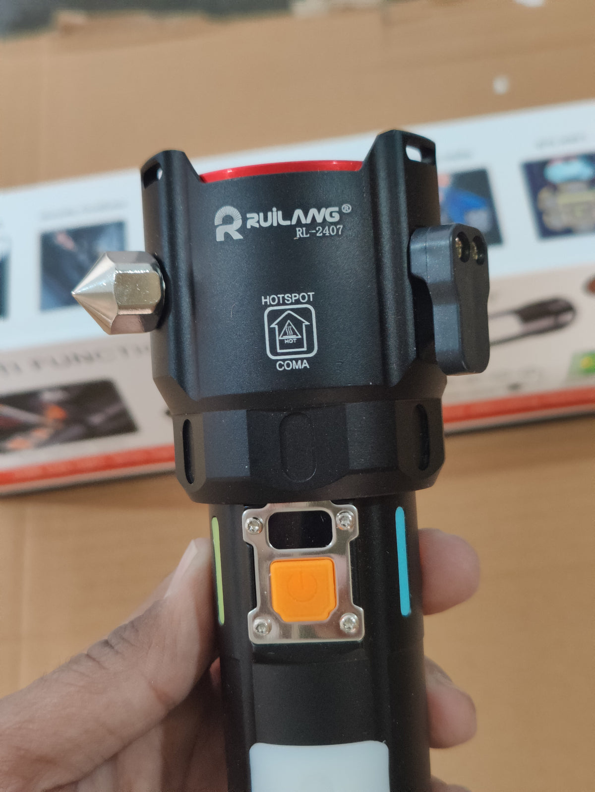 Imported Multifunction LED Flashlight