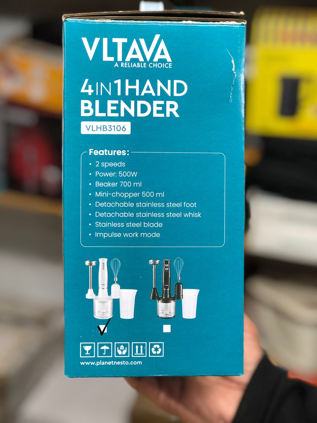 Vltava 4 in 1 Hand Blender Set