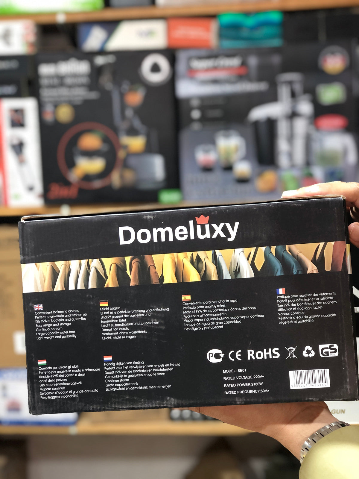 DOMELUXY Garment Steamer