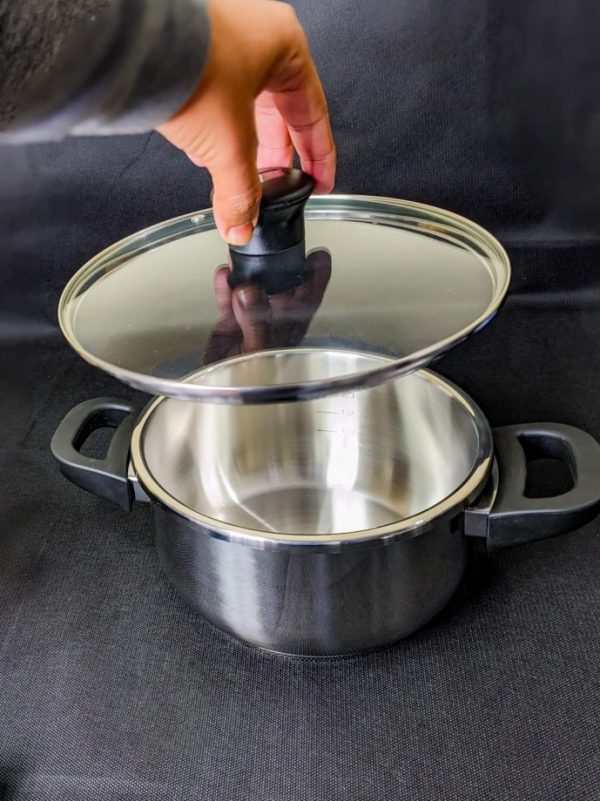 Royal King 3 in 1 Stainless Steel Automatic Pressure Cooker - 4L + 6L