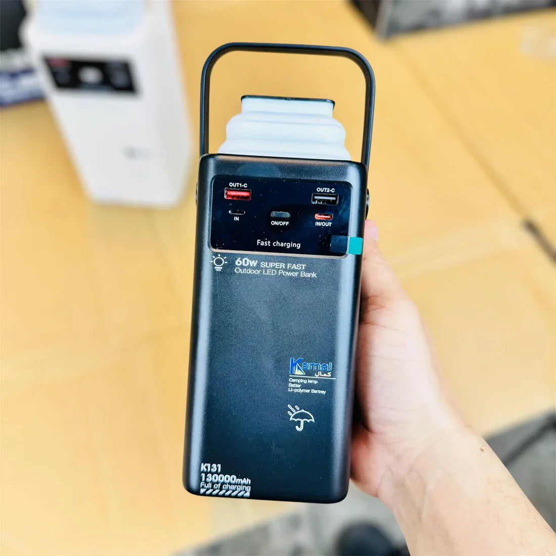 Kamal 1300000mAh Power Bank