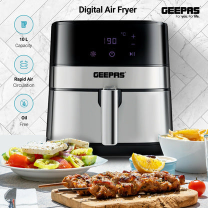 Geepas 5L Air Fryer Digital Touch Screen Model GAF37510
