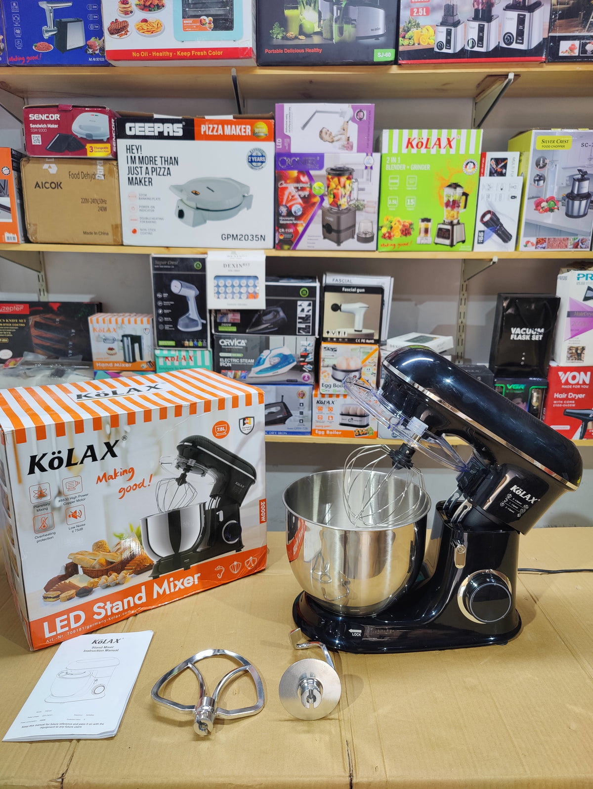 KOLAX Stand Mixer 7.8L