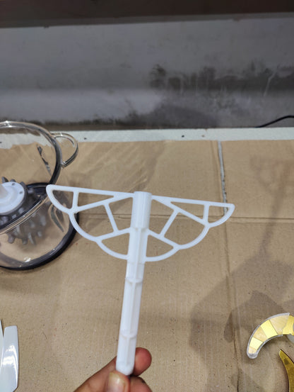 Imported Silver Crest 6-in-1 Chopper with Steel & Glass Bowl