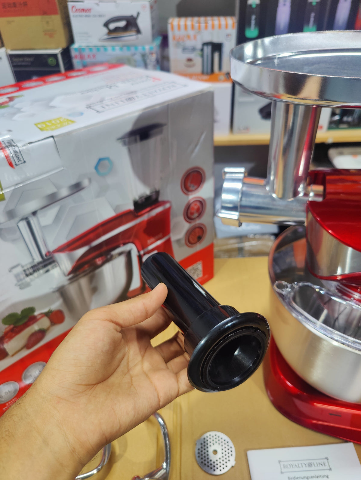 Royalty Line 6.5L 3-in-1 Stand Mixer & Kitchen Machine