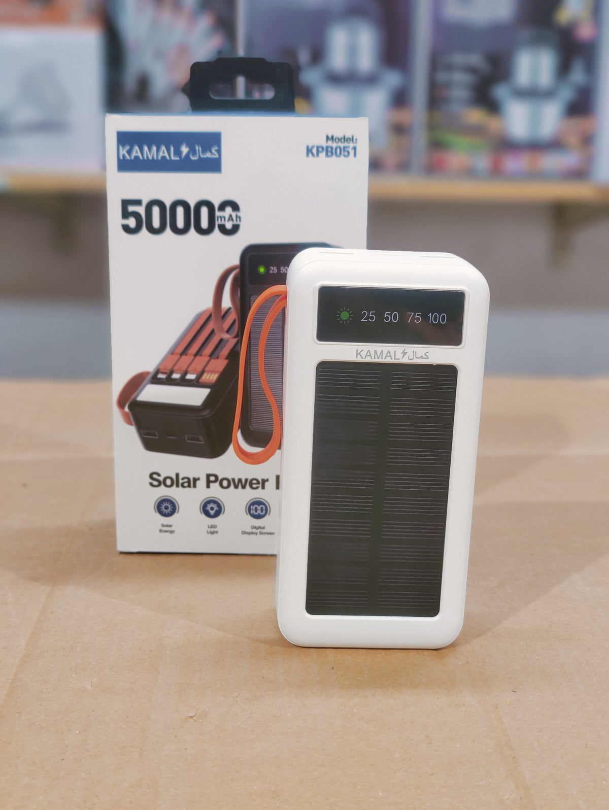 Kamal 50000mAh Solar Power Bank KPB051