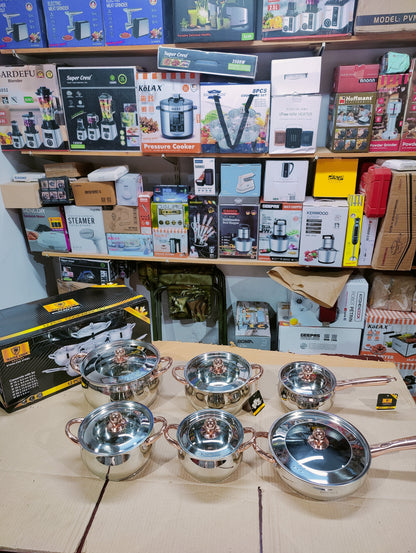Imported kaisa Villa 12 Piece Cookware Set