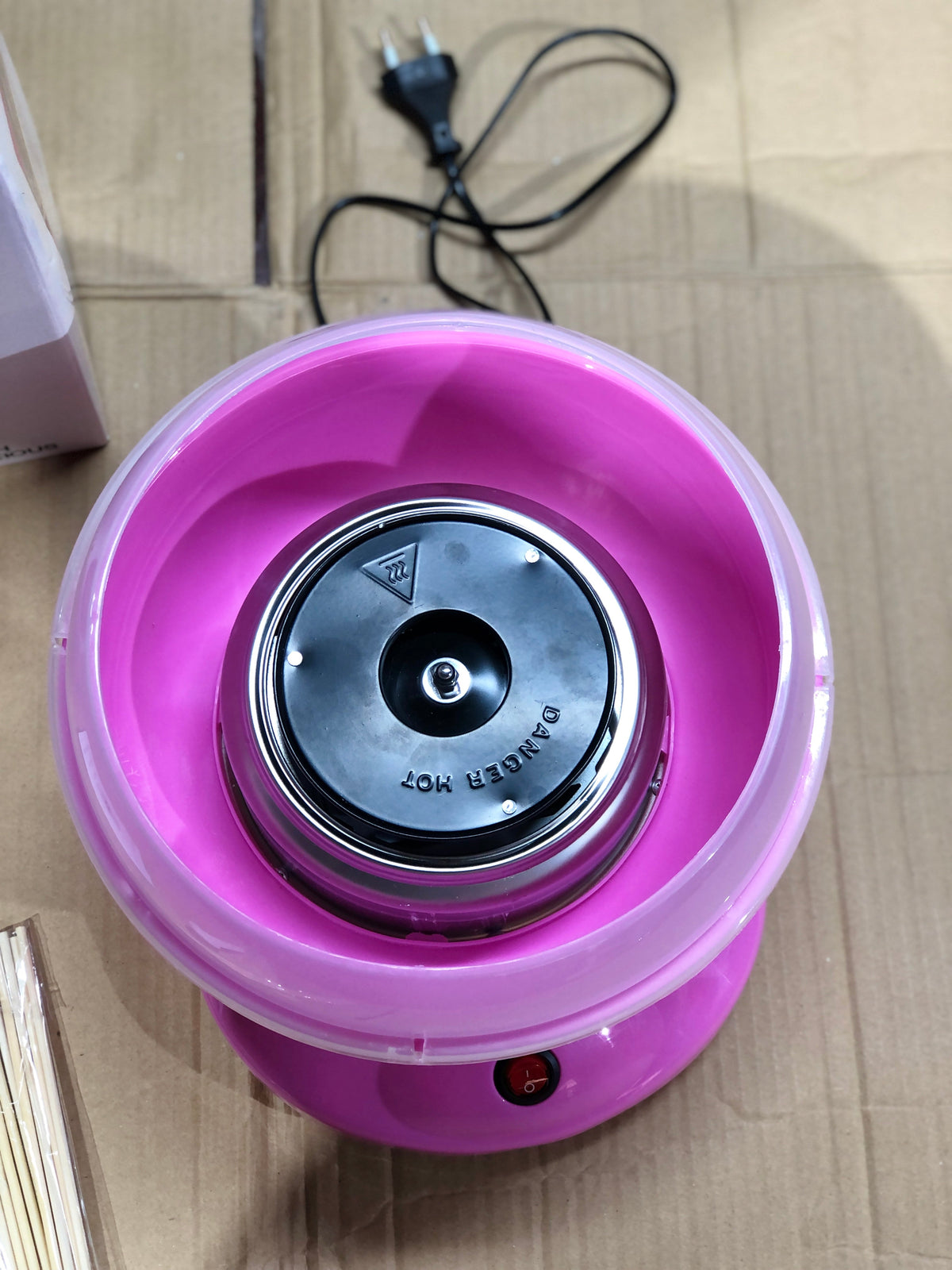 Colorful Coton Candy Maker
