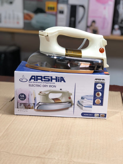 Imported Arshia Heavy Weight Arshia Dry Iron- 1000 to 1200 Watt