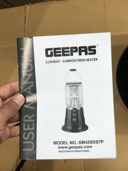 Geepas Luxheat Carbon Fiber Heater 28597