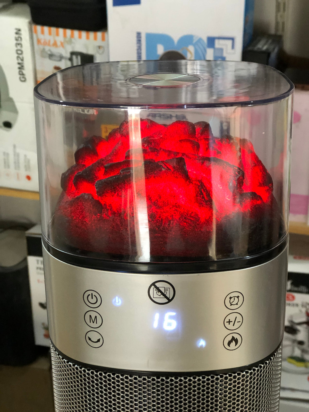 Geepas 3D Scenery Tower Ceramic Heater Grh28589P