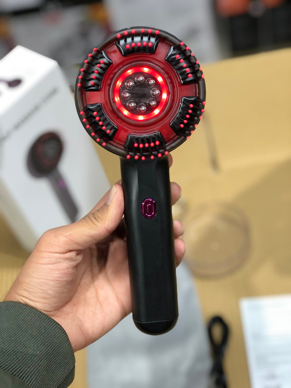 Rechargeable Scalp Massage Comb
