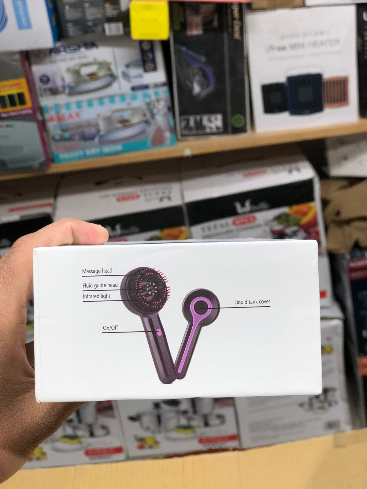 Rechargeable Scalp Massage Comb