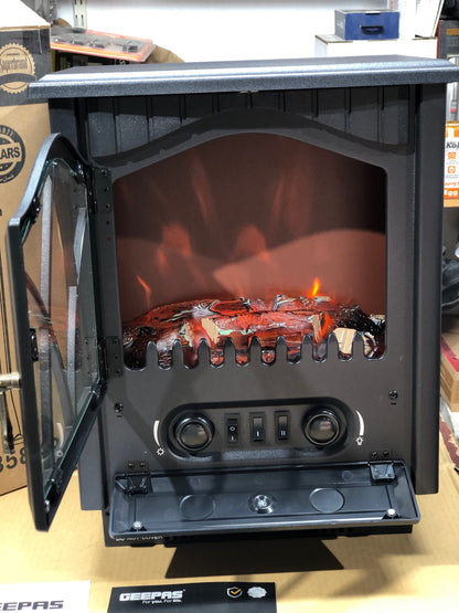 Geepas Flame Effect Cabin Electric Heater 28584