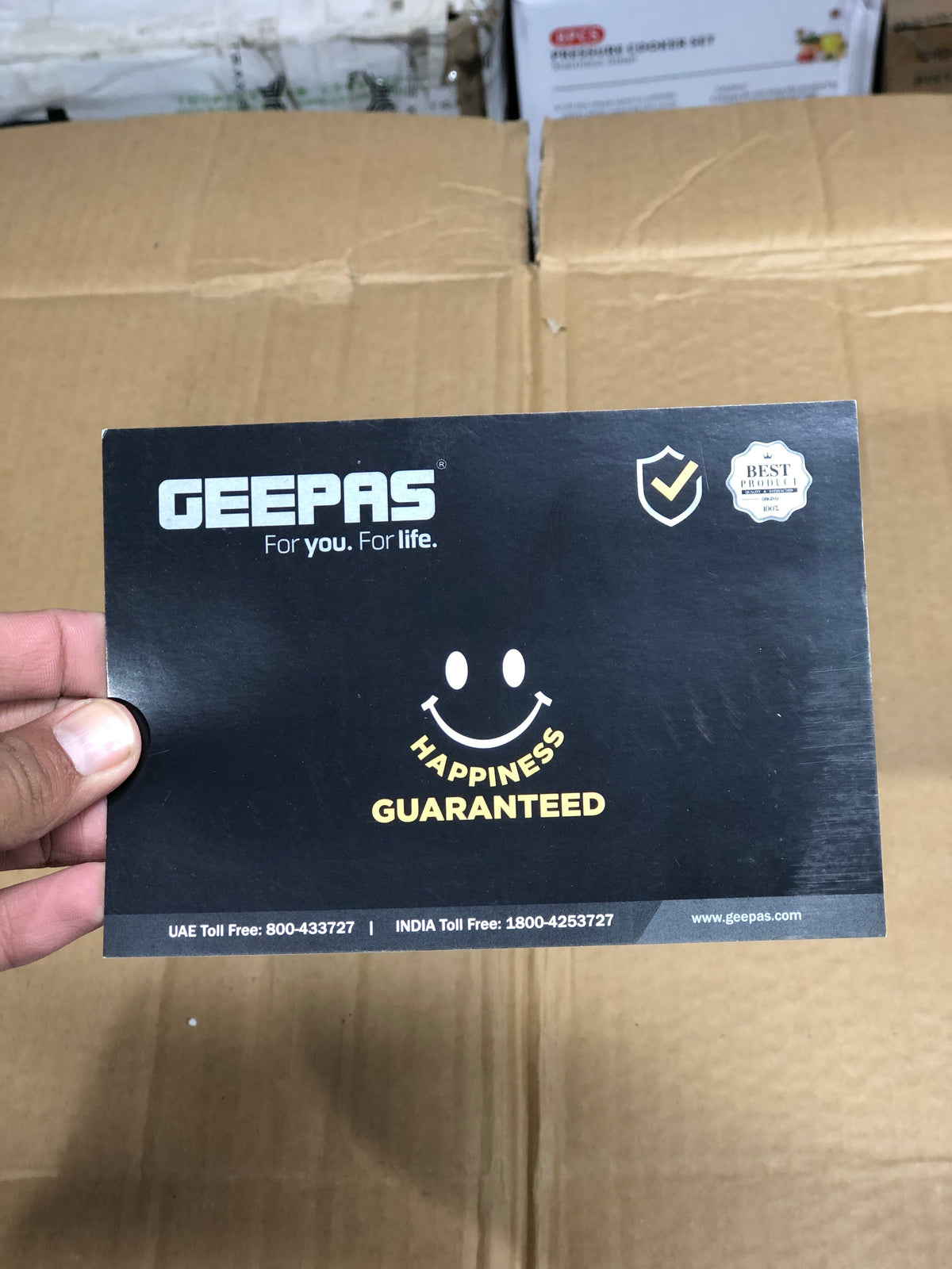 Geepas Digital 7.5L Air Fryer GAF37530