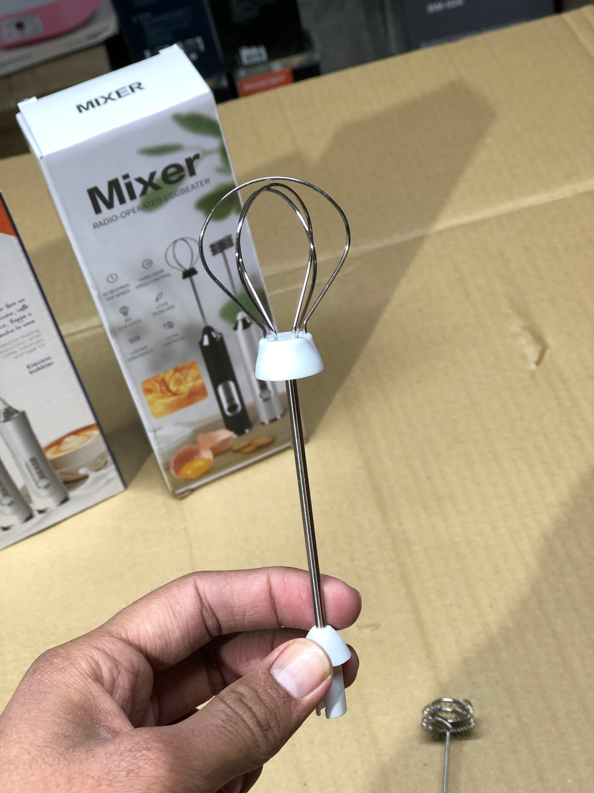 Lot Imported 2in 1 Milk Coffee Frother & Egg Whisker