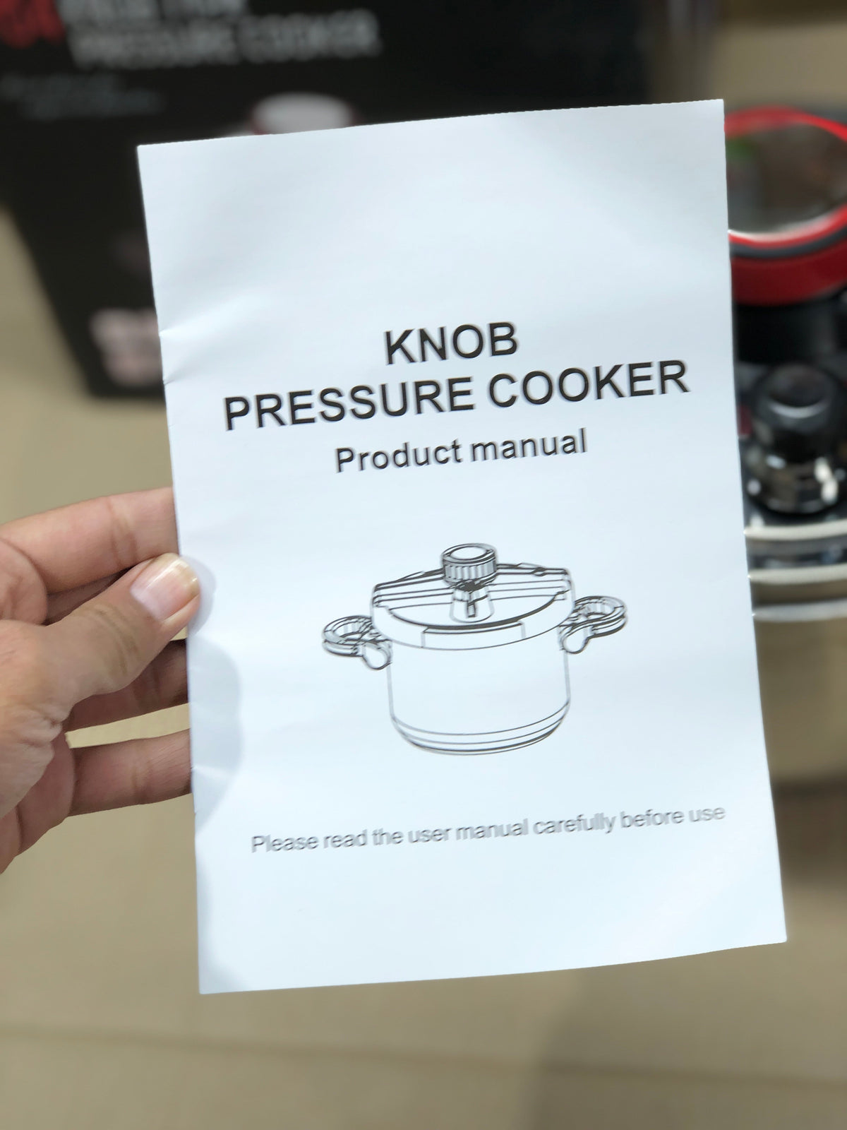 Imported 7 & 9 Liter Pressure cooker