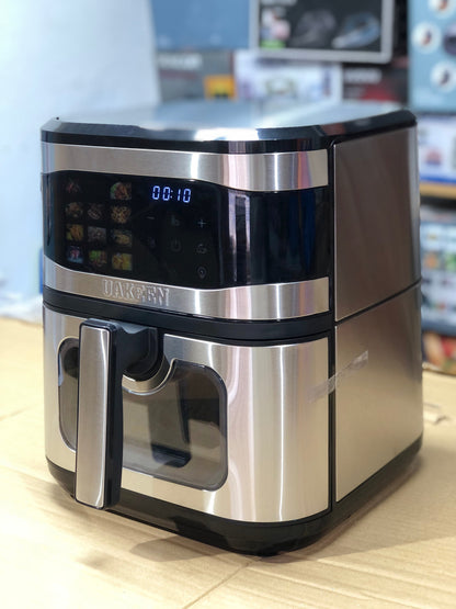 Uakeen Digital Double Heating Air Fryer 10L Capacity ZL-1709 PLUS