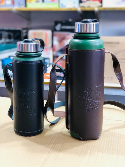 Imported Leather Water Bottles