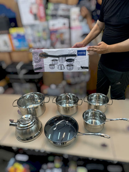 Korkmaz Turkey 12 Pcs Cookware Set